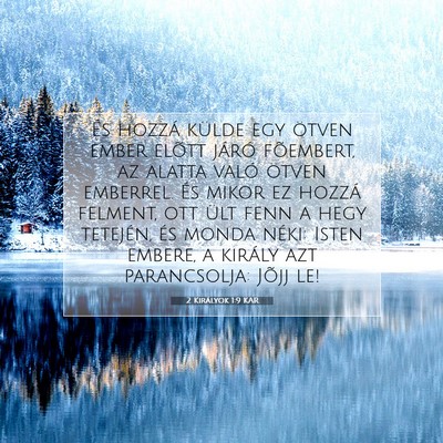 2 Királyok 1:9 Bibliai vers magyarázata
