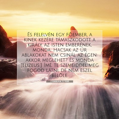 2 Királyok 7:2 KAR Bibliai verskép