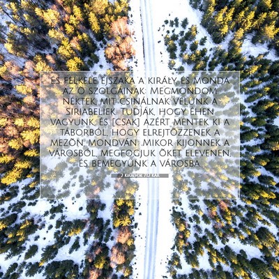 2 Királyok 7:12 Bibliai vers magyarázata