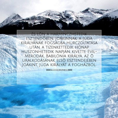 2 Királyok 25:27 KAR Bibliai verskép