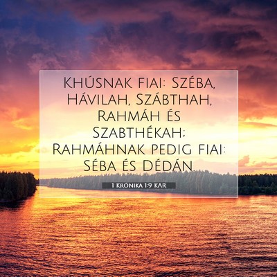 1 Krónika 1:9 Bibliai vers magyarázata