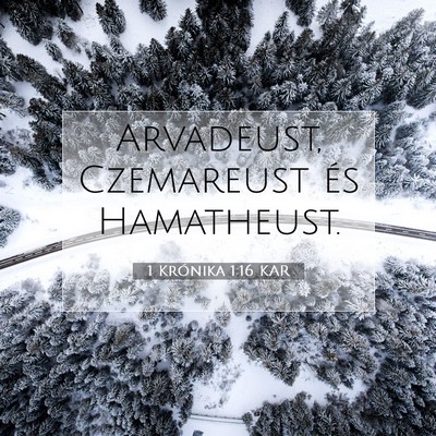 1 Krónika 1:16 Bibliai vers magyarázata