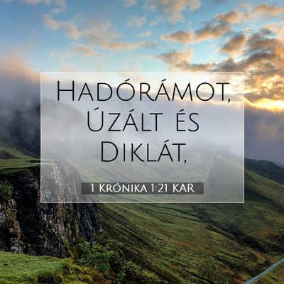1 Krónika 1:21 Bibliai vers magyarázata