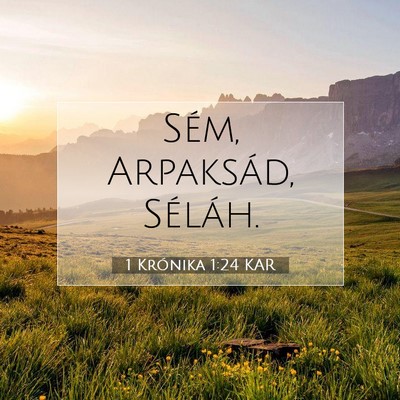 1 Krónika 1:24 Bibliai vers magyarázata