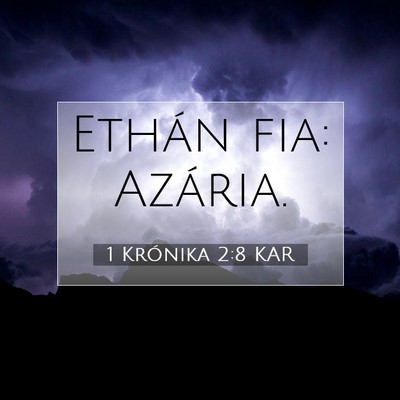 1 Krónika 2:8 Bibliai vers magyarázata