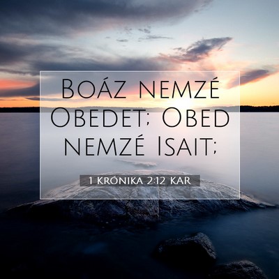 1 Krónika 2:12 Bibliai vers magyarázata