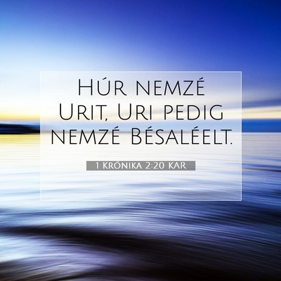 1 Krónika 2:20 Bibliai vers magyarázata