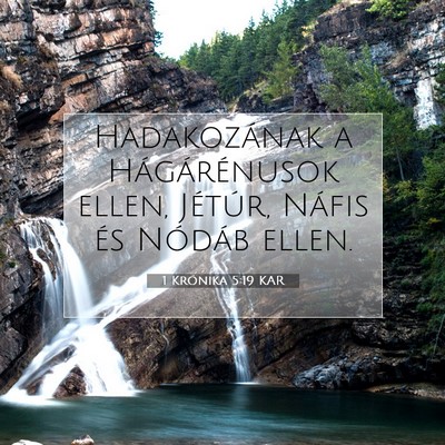 1 Krónika 5:19 KAR Bibliai verskép