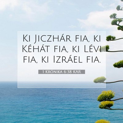 1 Krónika 6:38 KAR Bibliai verskép