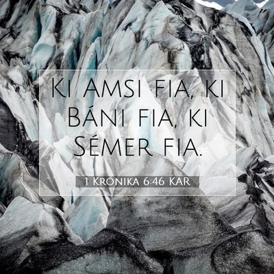 1 Krónika 6:46 Bibliai vers magyarázata