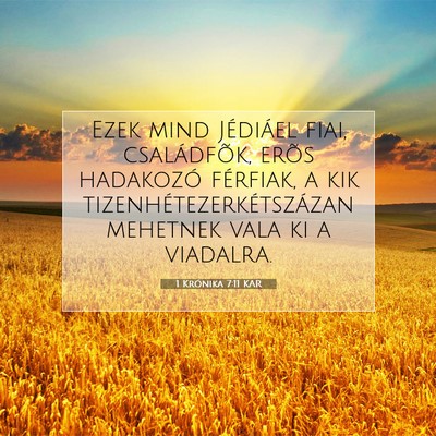 1 Krónika 7:11 Bibliai vers magyarázata