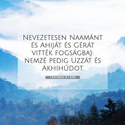 1 Krónika 8:7 Bibliai vers magyarázata