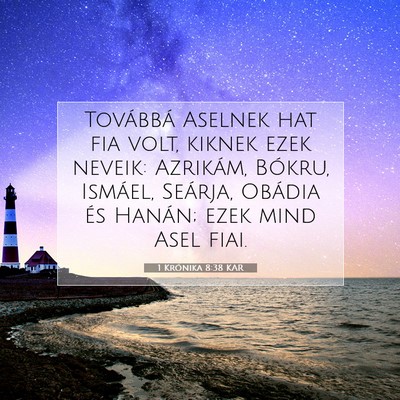1 Krónika 8:38 Bibliai vers magyarázata