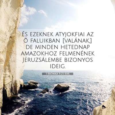 1 Krónika 9:25 KAR Bibliai verskép