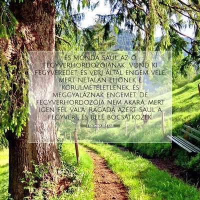 1 Krónika 10:4 KAR Bibliai verskép