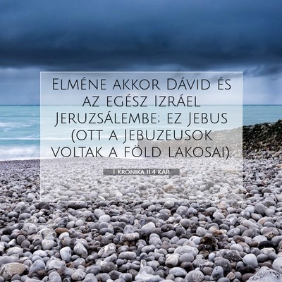 1 Krónika 11:4 KAR Bibliai verskép