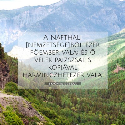 1 Krónika 12:34 KAR Bibliai verskép