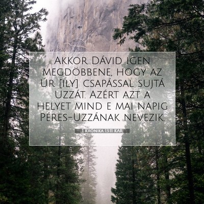 1 Krónika 13:11 KAR Bibliai verskép