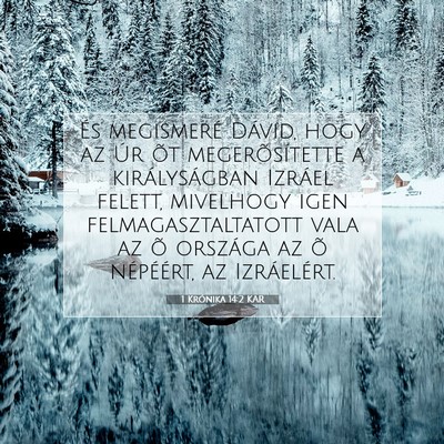 1 Krónika 14:2 KAR Bibliai verskép