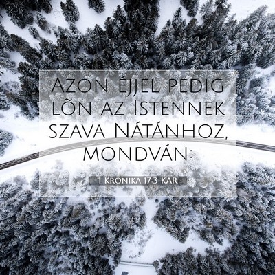 1 Krónika 17:3 KAR Bibliai verskép