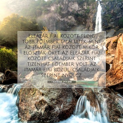 1 Krónika 24:4 KAR Bibliai verskép