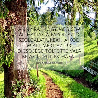 2 Krónika 5:14 KAR Bibliai verskép