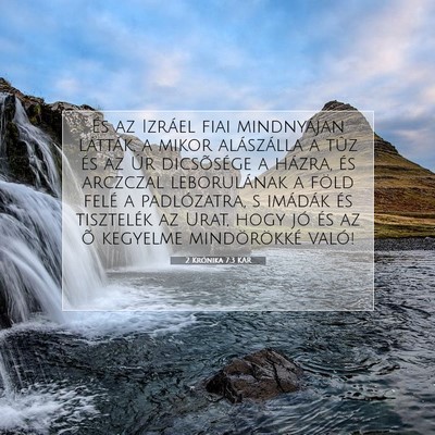 2 Krónika 7:3 KAR Bibliai verskép