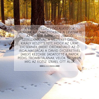 2 Krónika 7:6 KAR Bibliai verskép