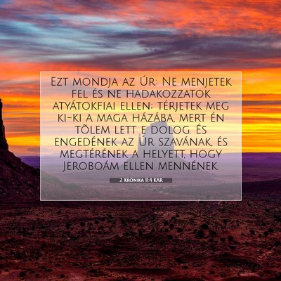 2 Krónika 11:4 KAR Bibliai verskép