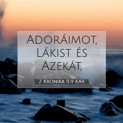 2 Krónika 11:9 KAR Bibliai verskép
