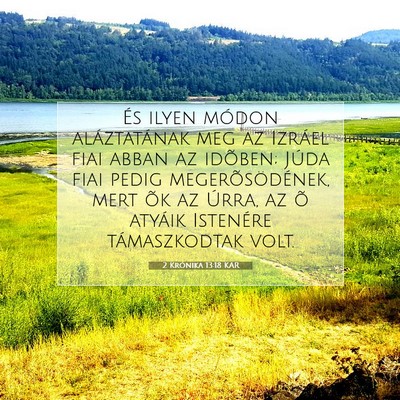 2 Krónika 13:18 KAR Bibliai verskép