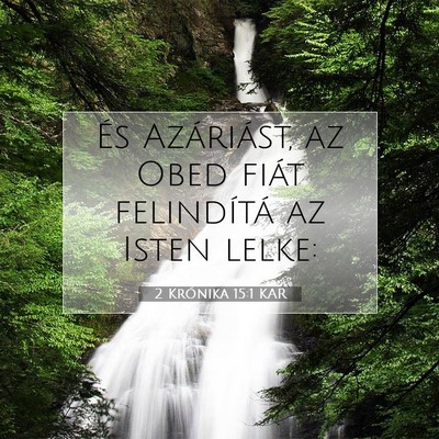 2 Krónika 15:1 KAR Bibliai verskép