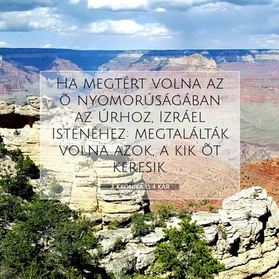 2 Krónika 15:4 KAR Bibliai verskép