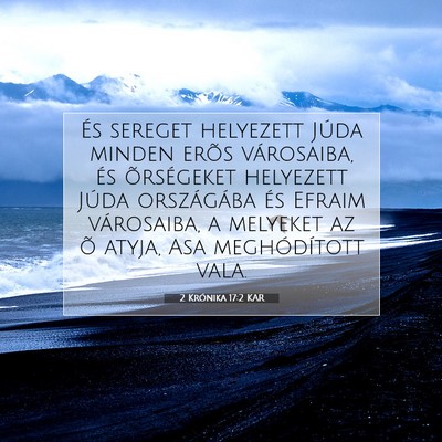 2 Krónika 17:2 KAR Bibliai verskép