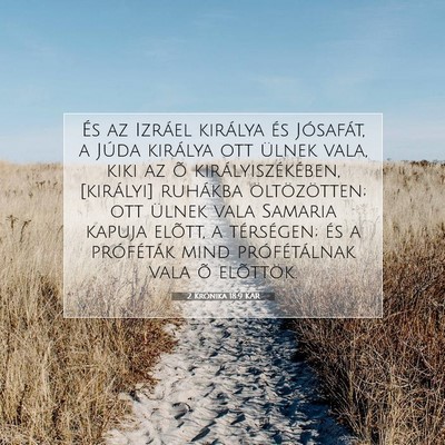 2 Krónika 18:9 KAR Bibliai verskép