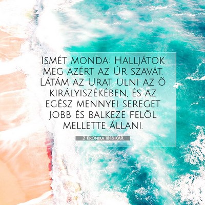 2 Krónika 18:18 KAR Bibliai verskép