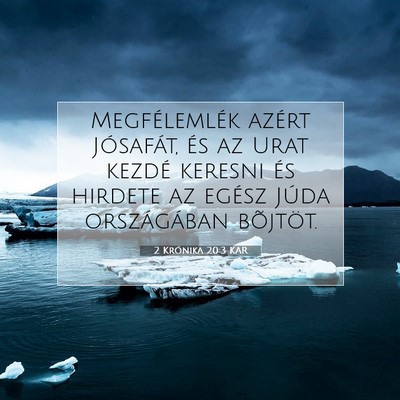 2 Krónika 20:3 KAR Bibliai verskép