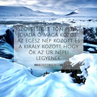 2 Krónika 23:16 KAR Bibliai verskép