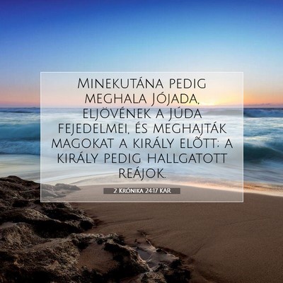 2 Krónika 24:17 KAR Bibliai verskép