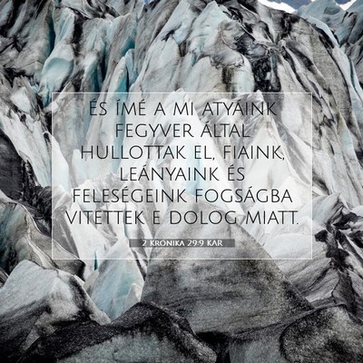 2 Krónika 29:9 Bibliai vers magyarázata