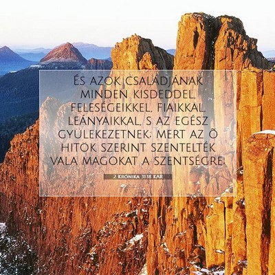 2 Krónika 31:18 Bibliai vers magyarázata