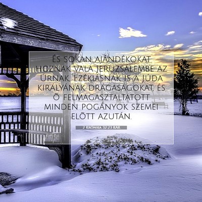 2 Krónika 32:23 KAR Bibliai verskép