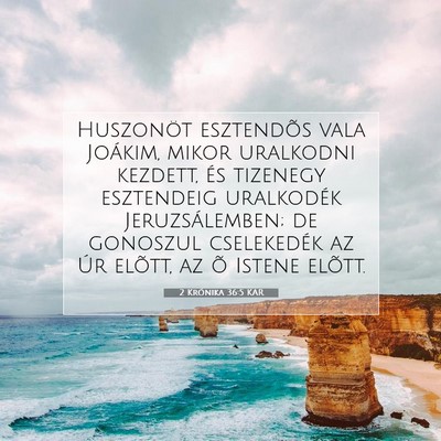 2 Krónika 36:5 KAR Bibliai verskép