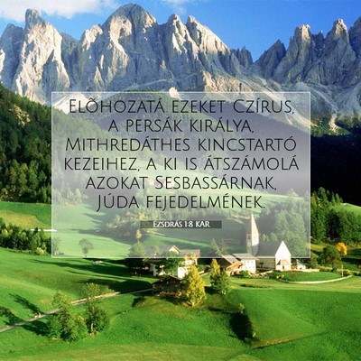 Ezsdrás 1:8 Bibliai vers magyarázata