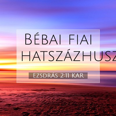 Ezsdrás 2:11 KAR Bibliai verskép