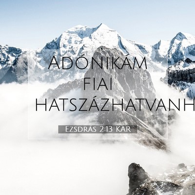 Ezsdrás 2:13 KAR Bibliai verskép
