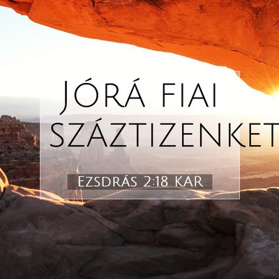 Ezsdrás 2:18 KAR Bibliai verskép