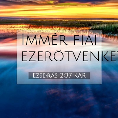 Ezsdrás 2:37 KAR Bibliai verskép
