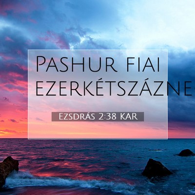 Ezsdrás 2:38 KAR Bibliai verskép