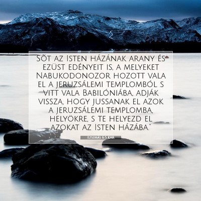 Ezsdrás 6:5 KAR Bibliai verskép